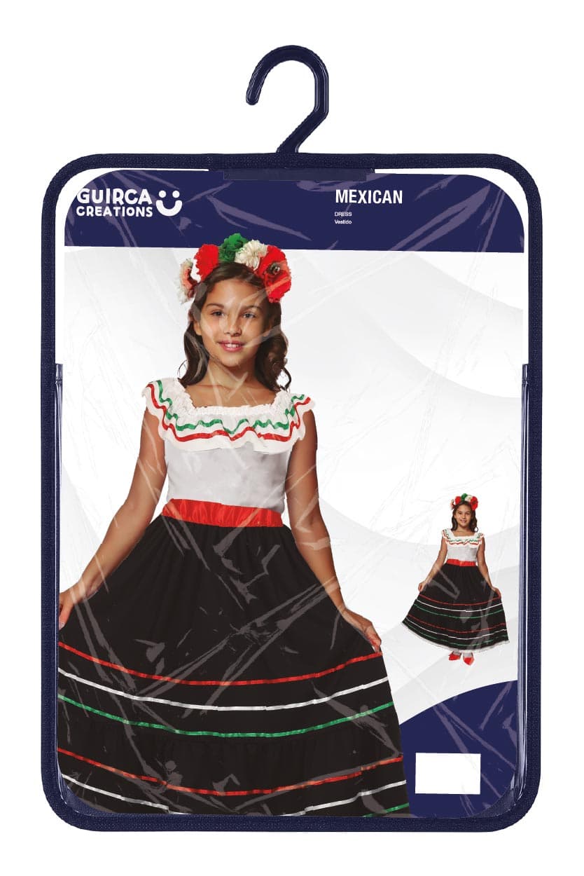 Mexicaner – kostume til piger