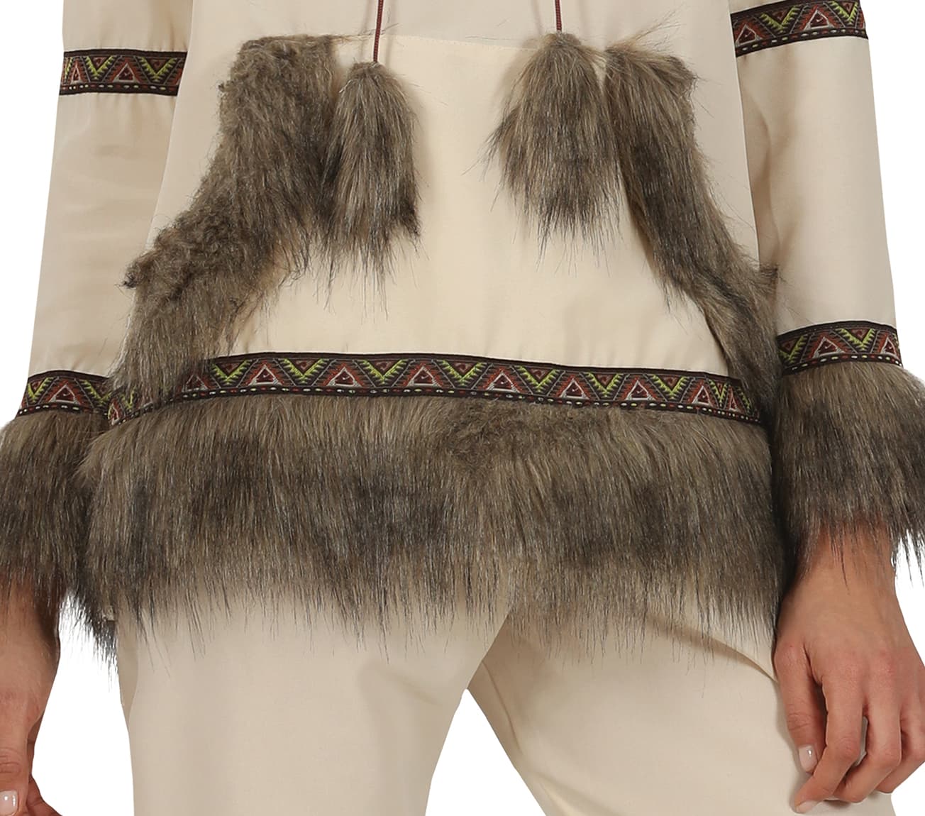 Hvid inuit – kostume til damer