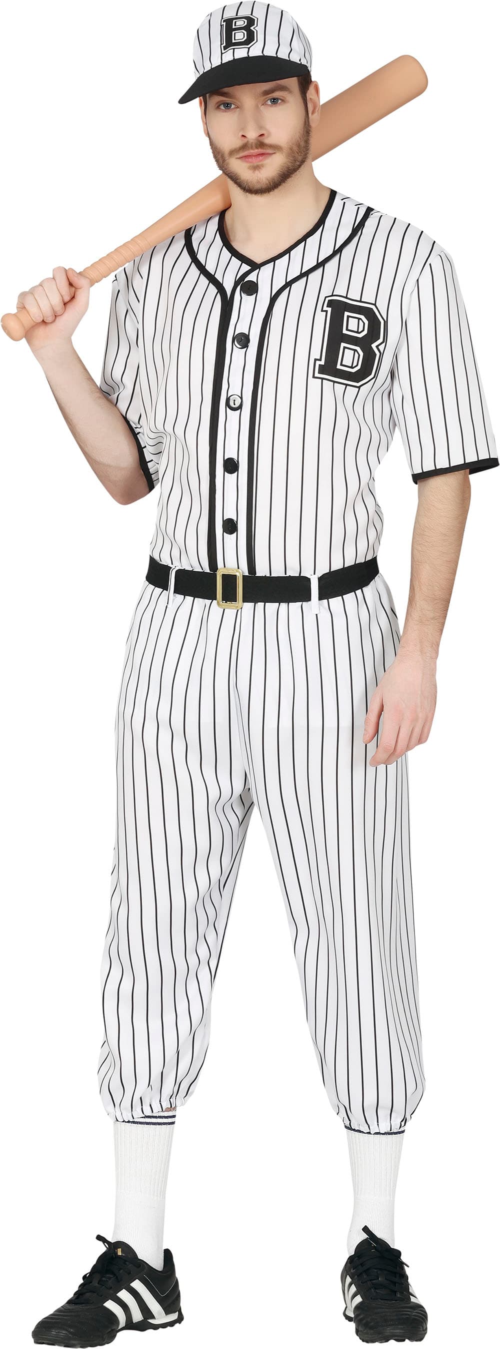 Baseballspiller – kostume til herrer