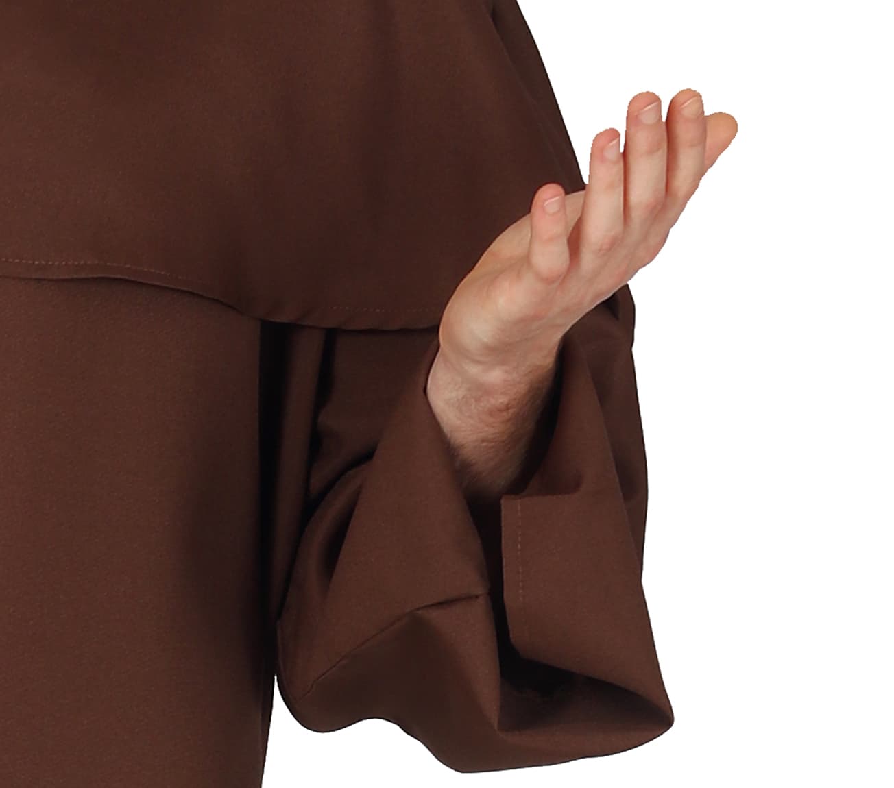 Munk – kostume til herrer, brun, model 79290