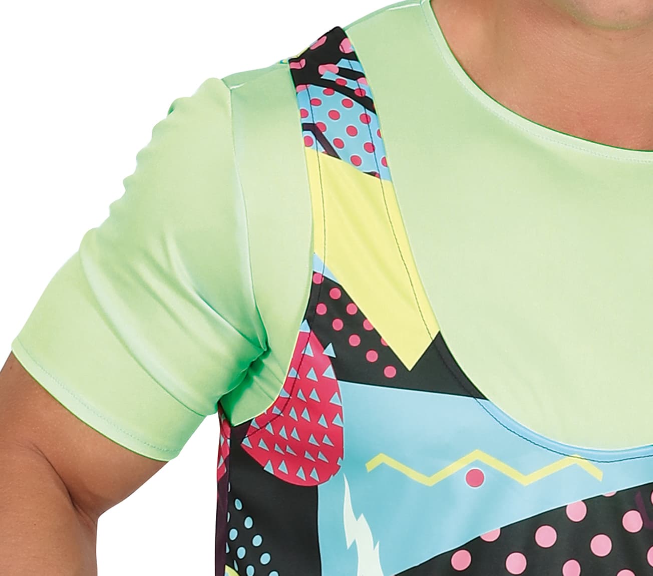 80'er-gymnast – kostume til herrer