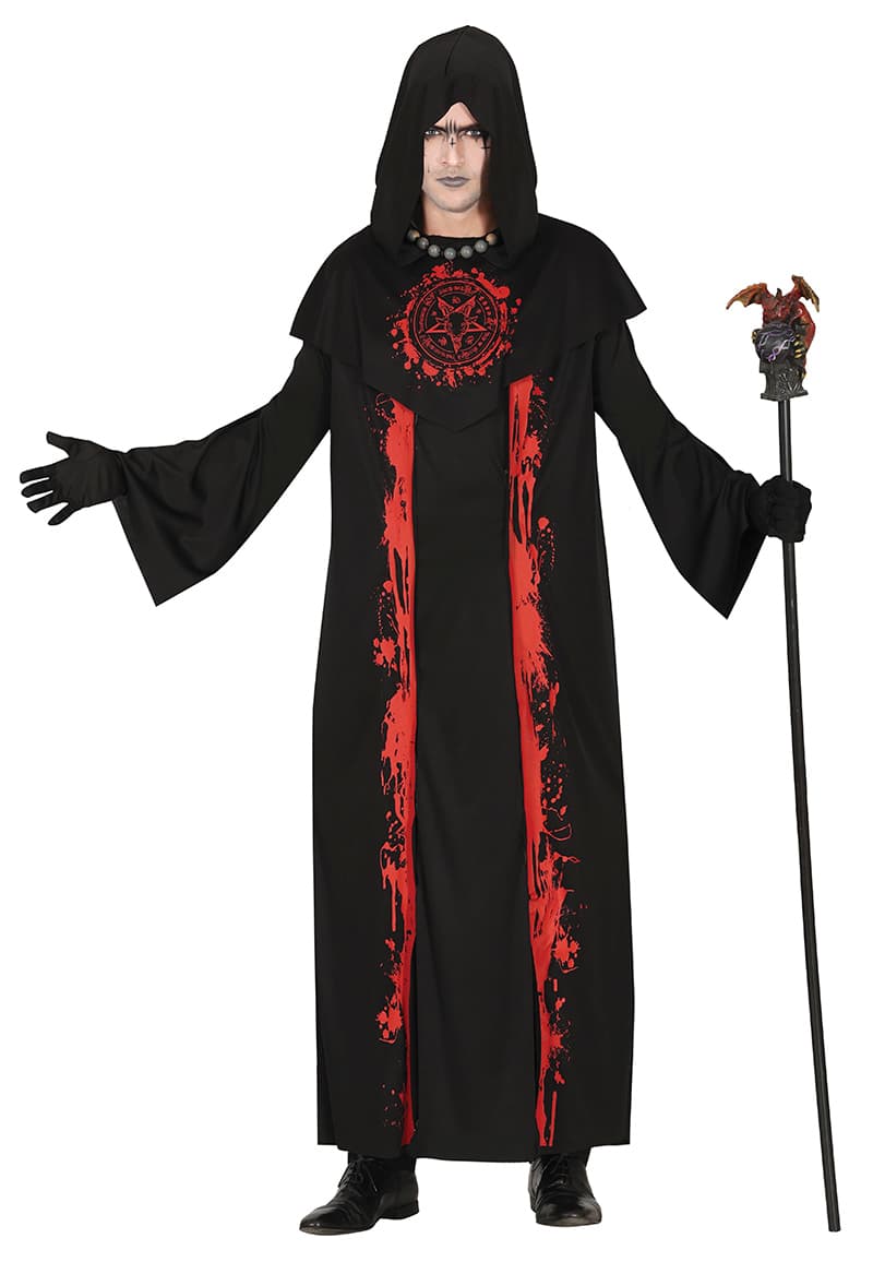 Satanisk ritualmester – kostume til herrer
