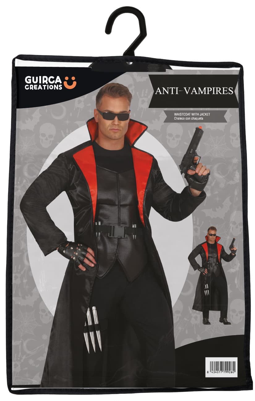 Paranormal agent – kostume til herrer
