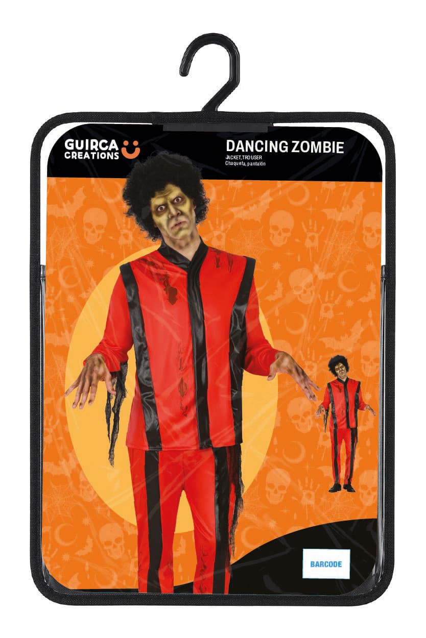 Dansende zombie – kostume til herrer
