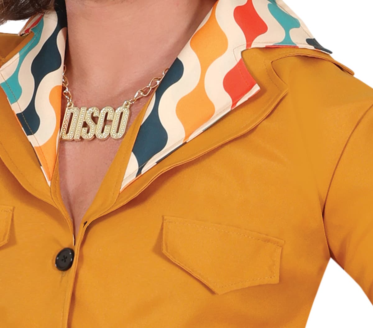 Orange 70'er – kostume til herrer