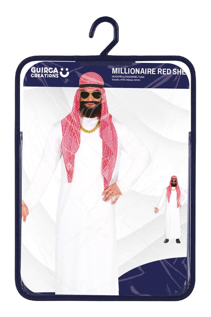 Millionærsheik – kostume til herrer