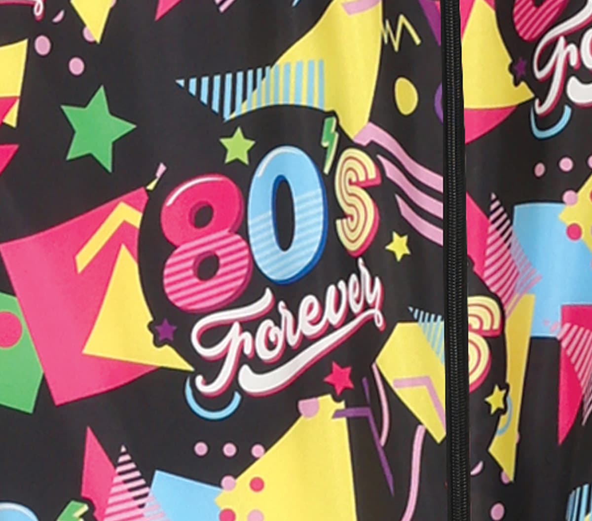 80'er-træningsdragt til herrer, flerfarvet, model 80266