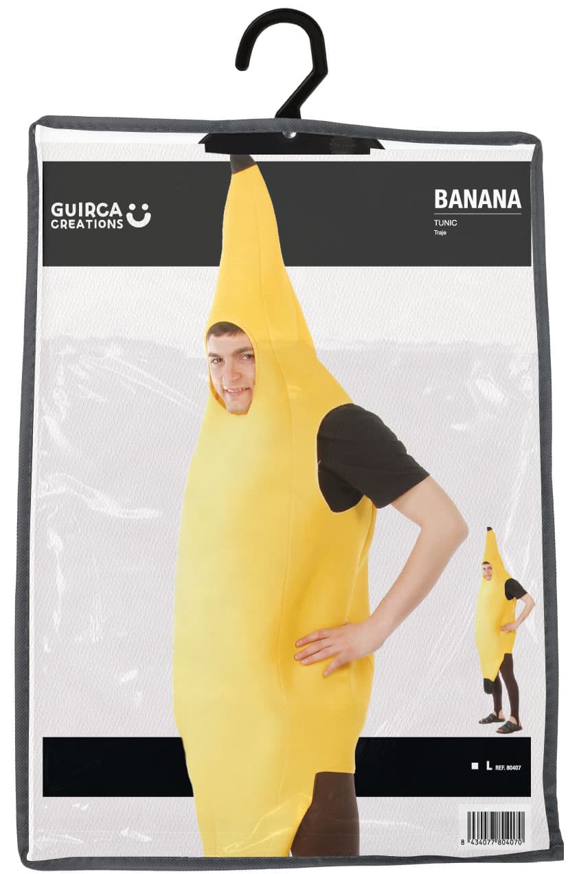 Banan – kostume til voksne
