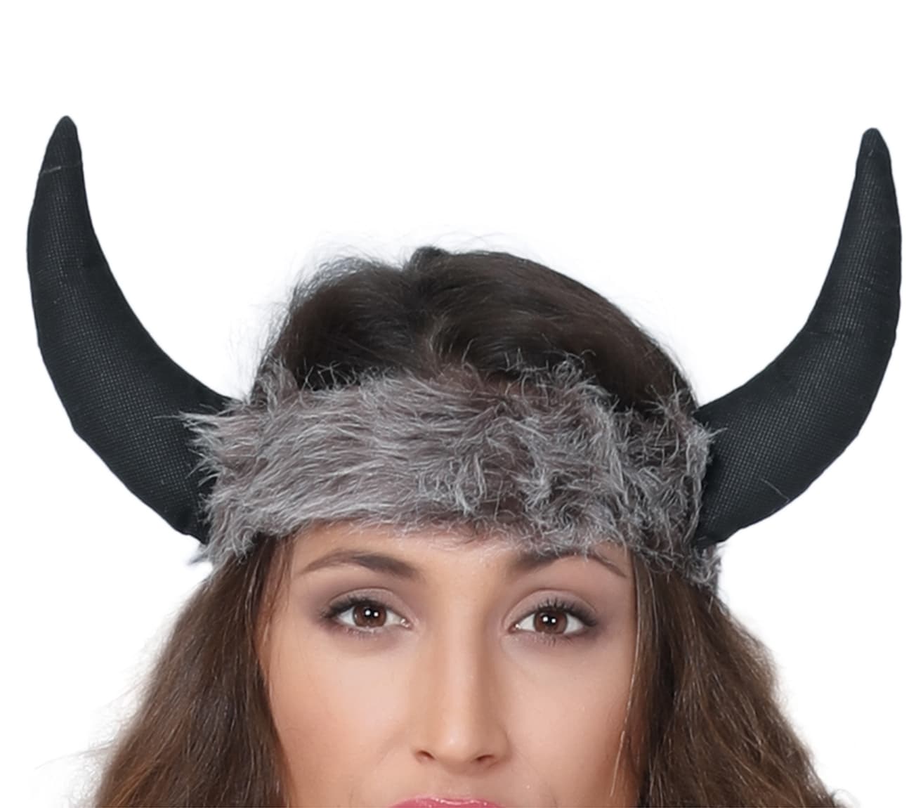 Viking – kostume til damer, brun og grå