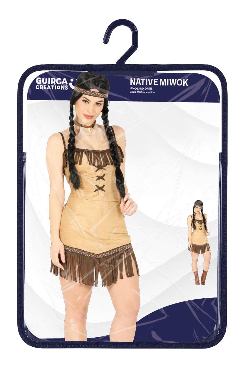 Miwok-indianer – kostume til damer