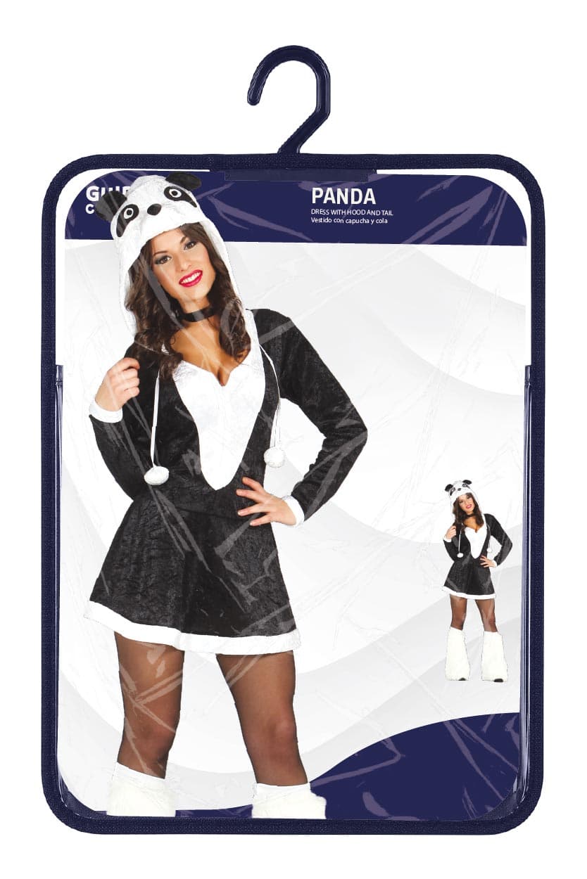 Pandabjørn – kostume til damer
