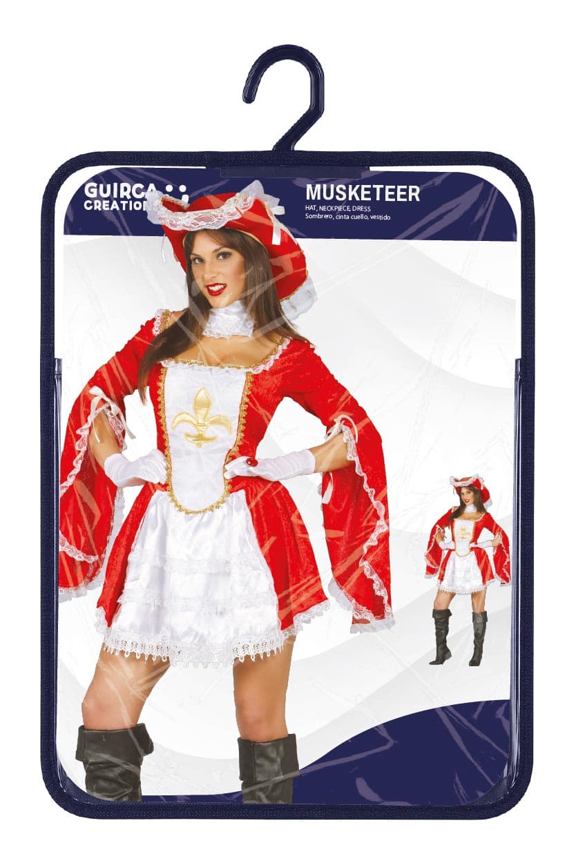 Musketer – kostume til damer