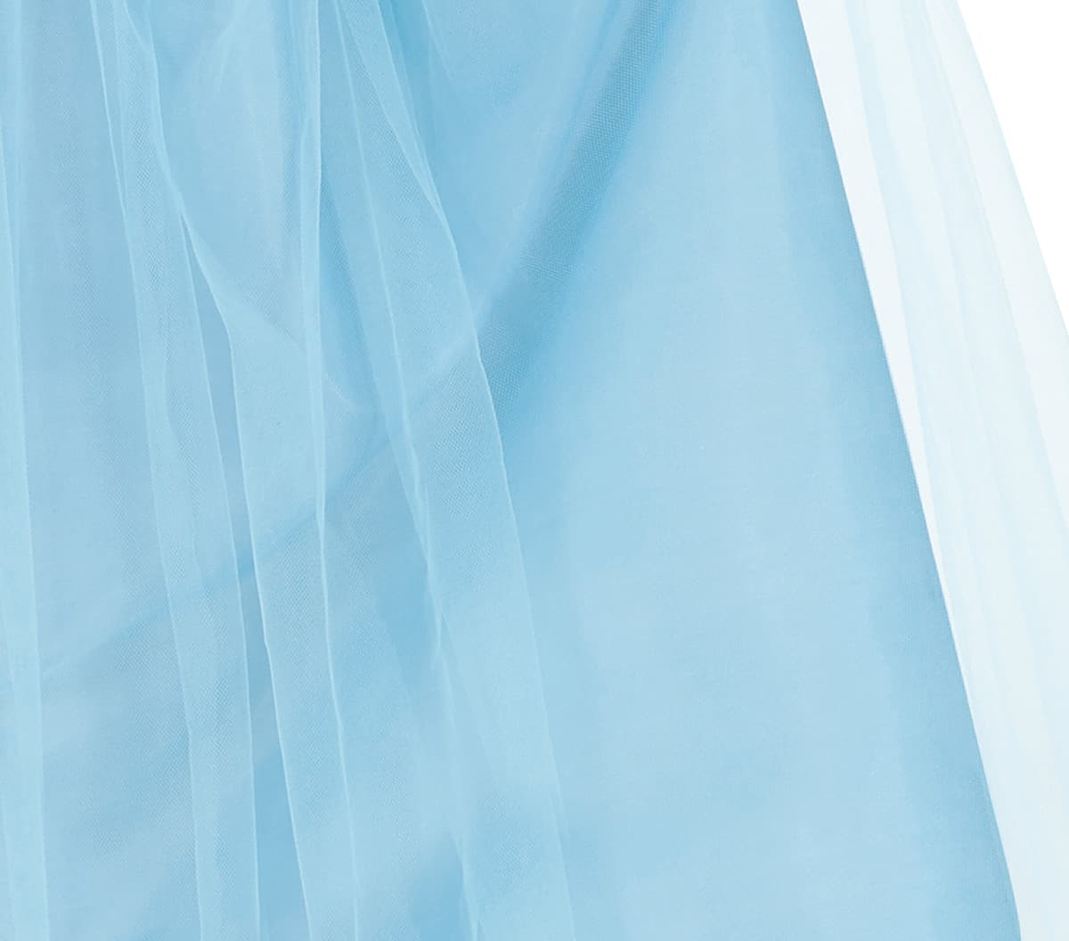 Blå fantasiprinsesse – kostume til piger