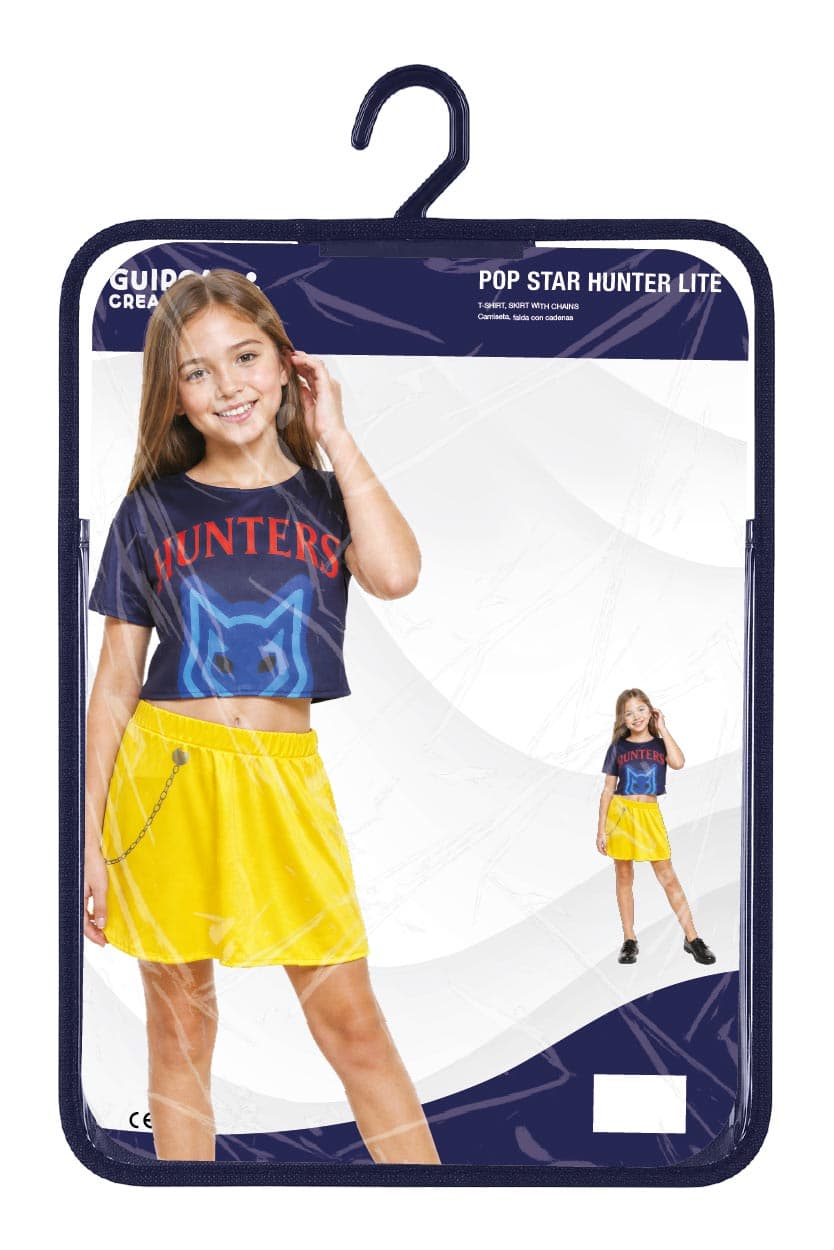 Popstjerne Hunter Lite – kostume til piger