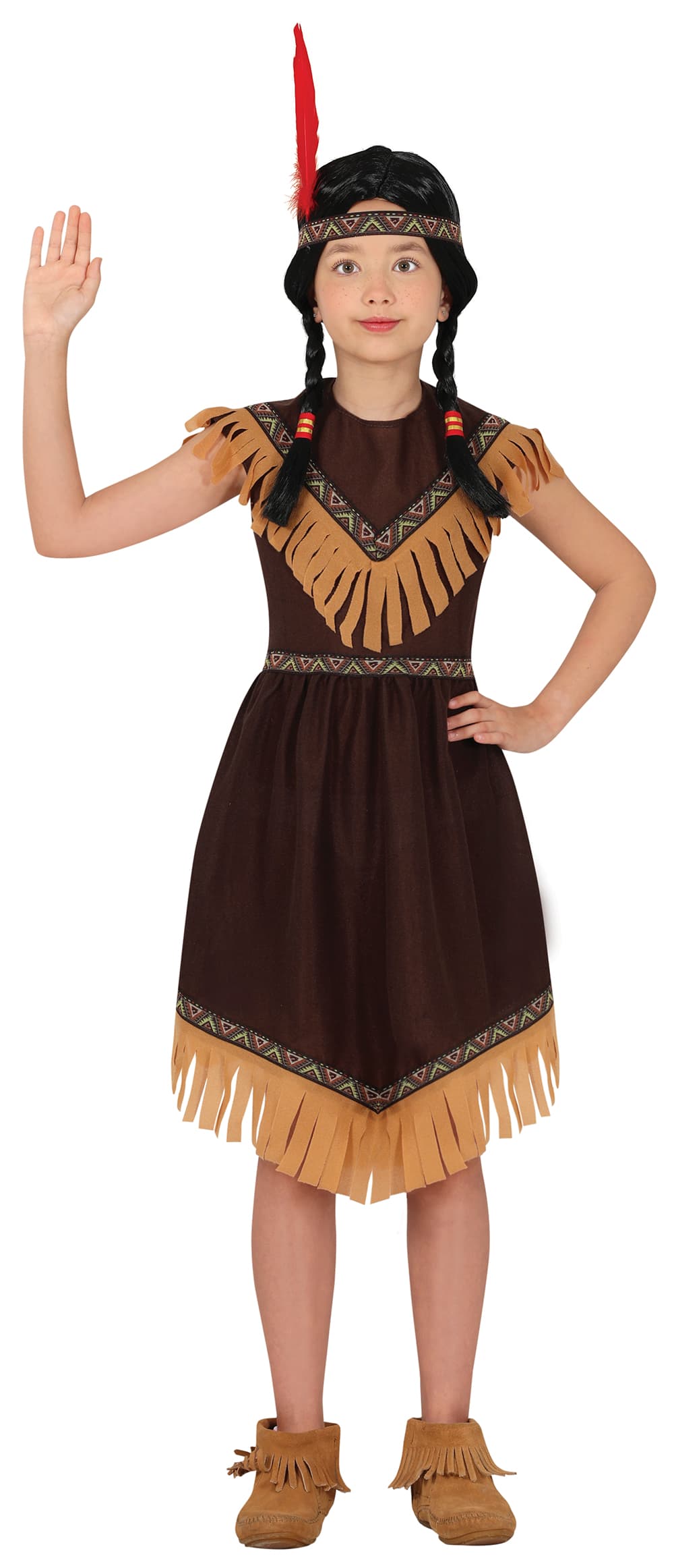 Indianer – kostume til piger, model 82720