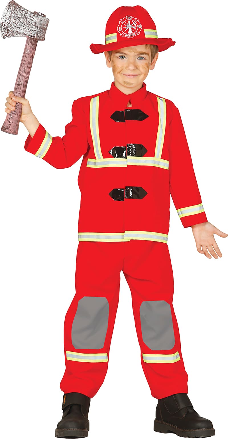 Brandmand – kostume til drenge, model 83354