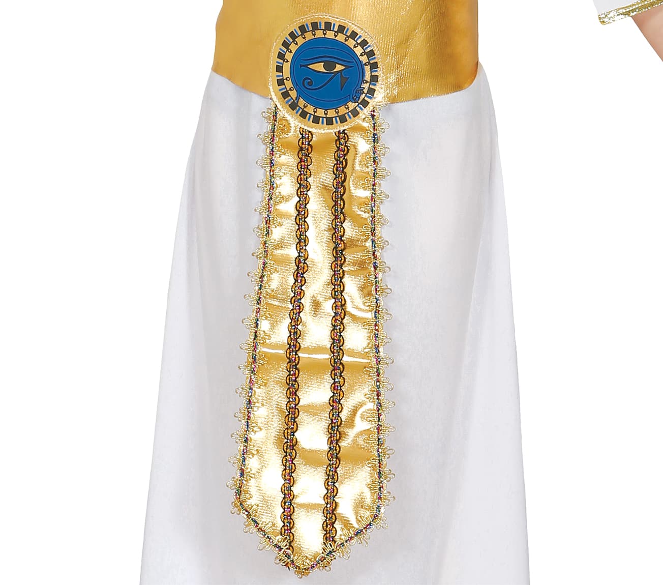 Egyptisk – kostume til piger, hvid og guld, model 83382