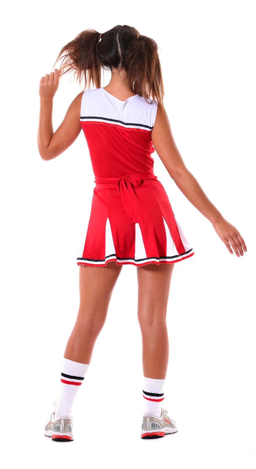 Zombie-cheerleader – kostume til børn og voksne