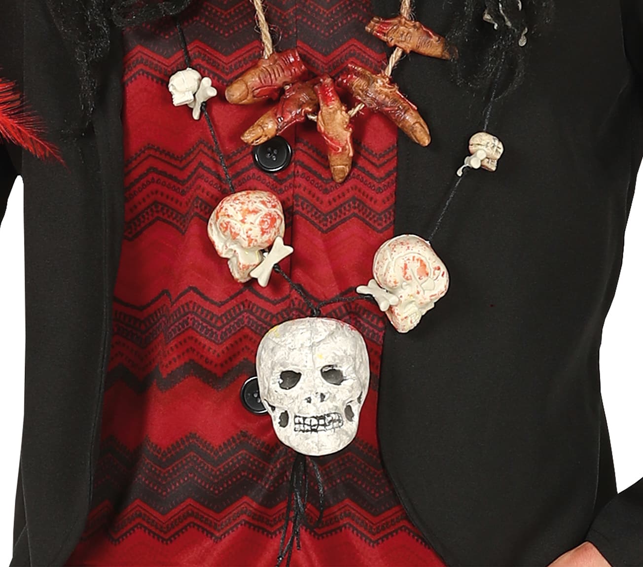 Voodoo-shaman – kostume til børn og voksne