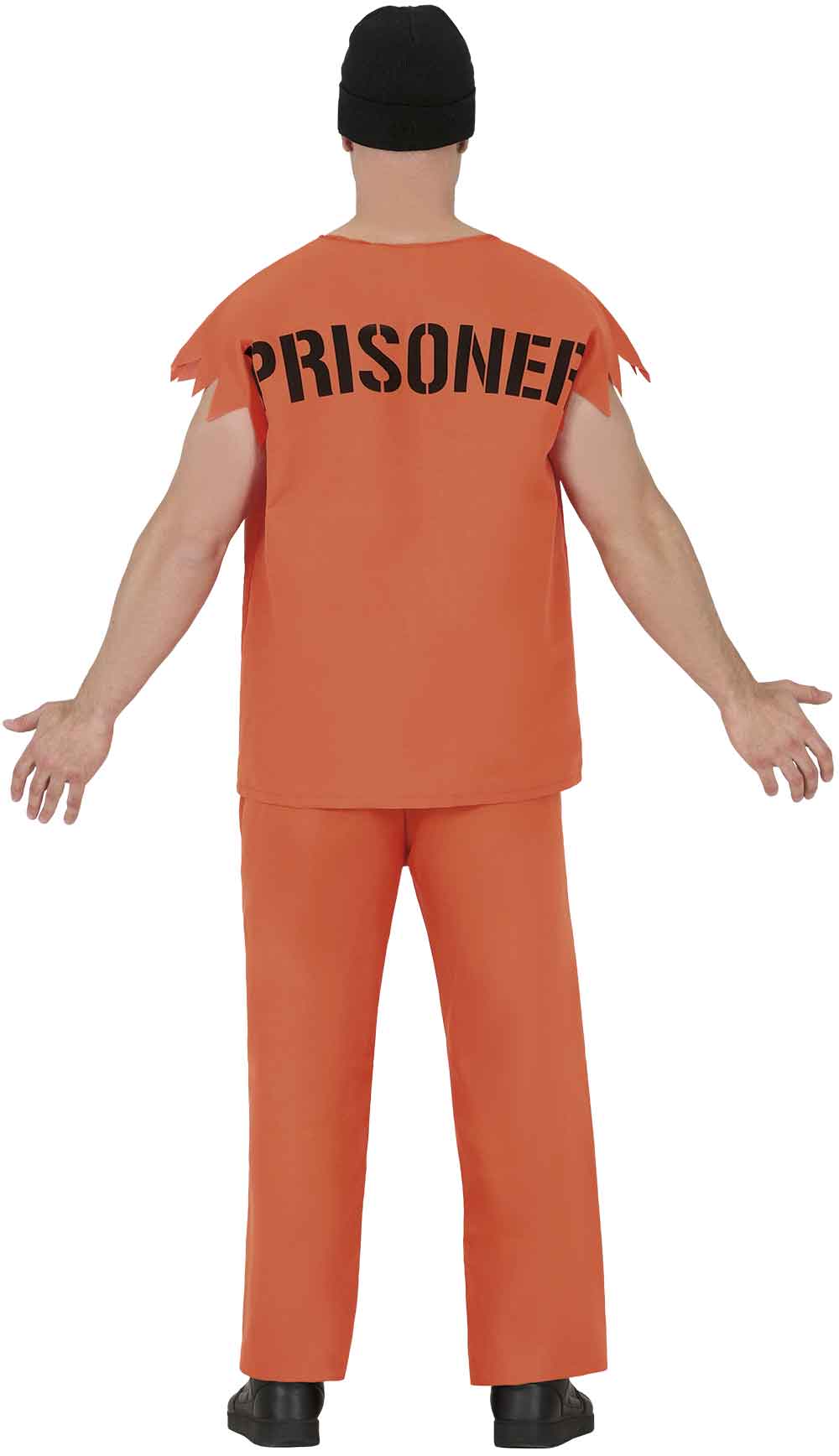 Fange – kostume til herrer, orange, model 84205