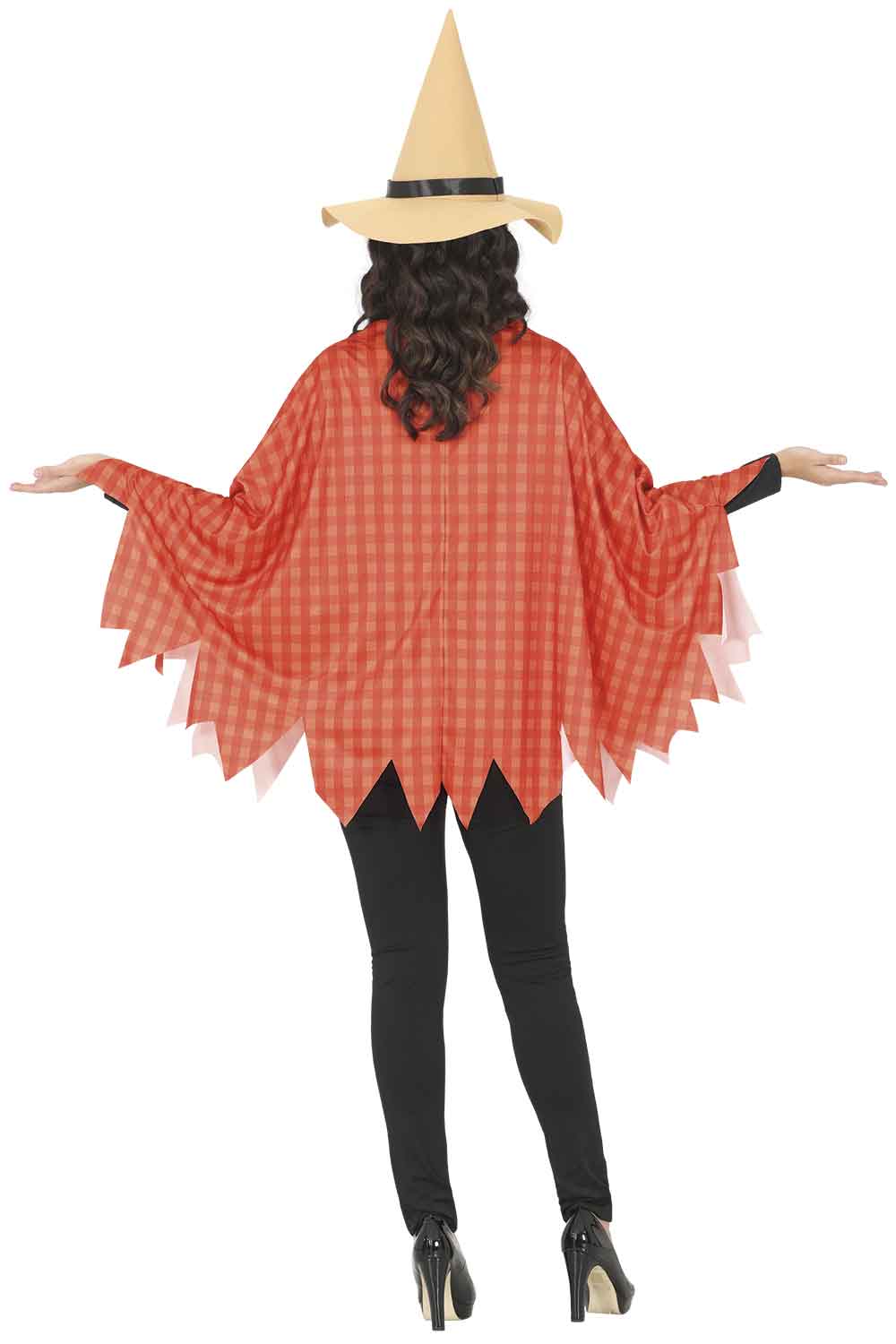 Fugleskræmsel-poncho – kostume til damer
