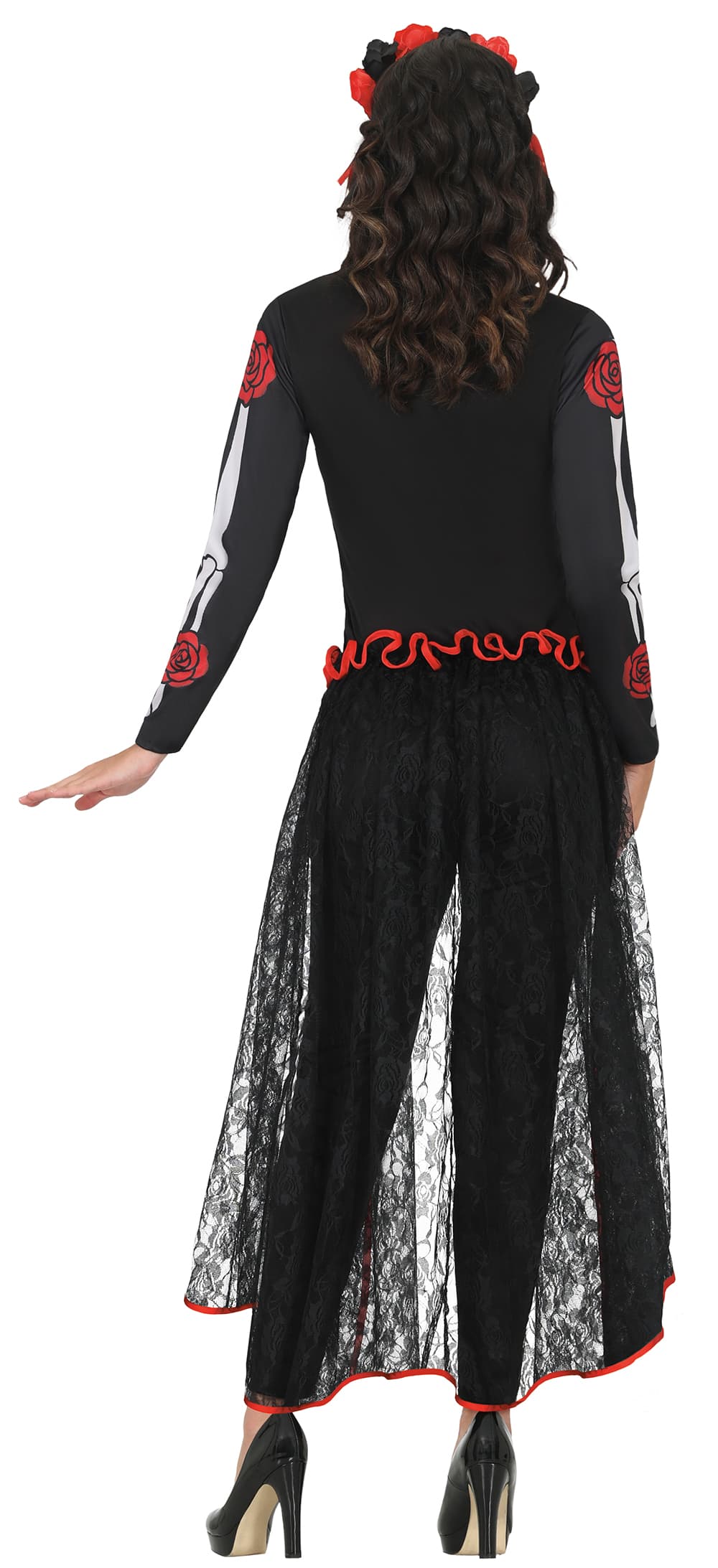 Catrina med blomster – kostume til damer