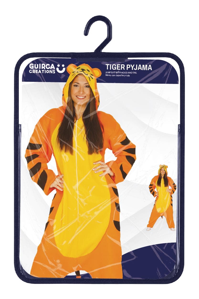 Tiger-kigurumi – kostume til voksne