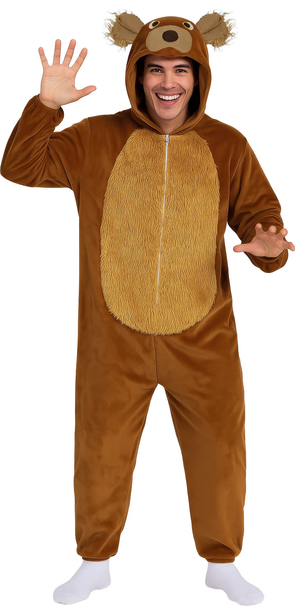 Bjørne-kigurumi – kostume til voksne