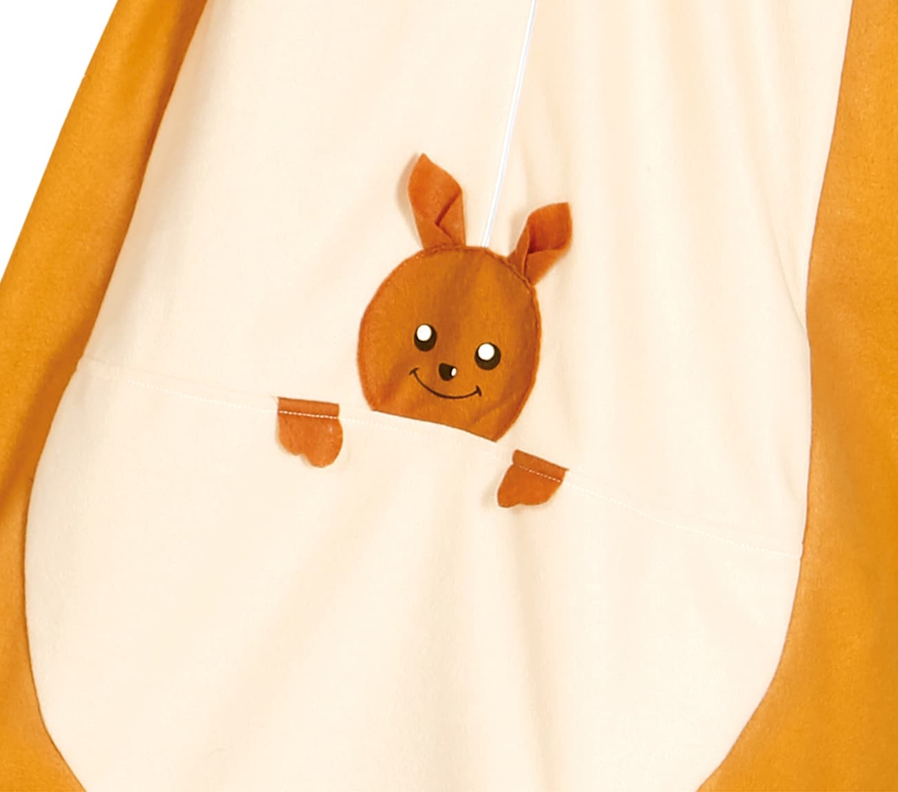 Kænguru-kigurumi – kostume til voksne