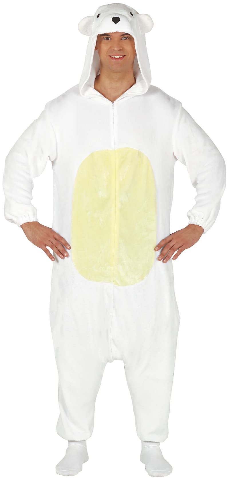 Isbjørn-kigurumi – kostume til voksne