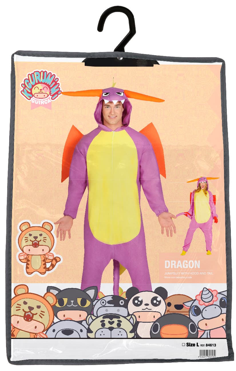 Drage-kigurumi – kostume til voksne