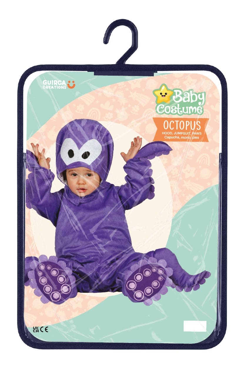 Blæksprutte – kostume til baby