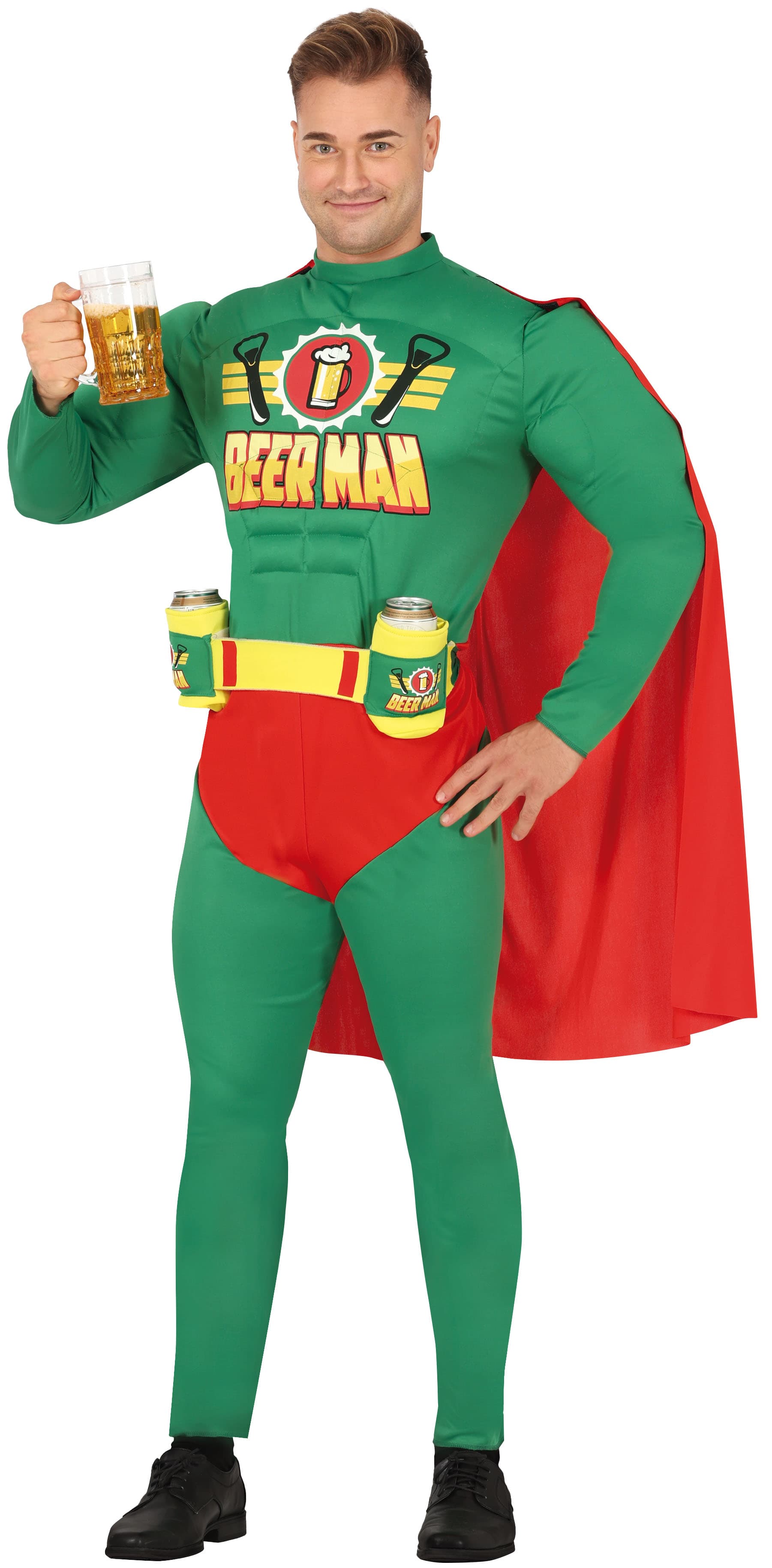 Beerman-flaske – kostume til herrer, model 86014