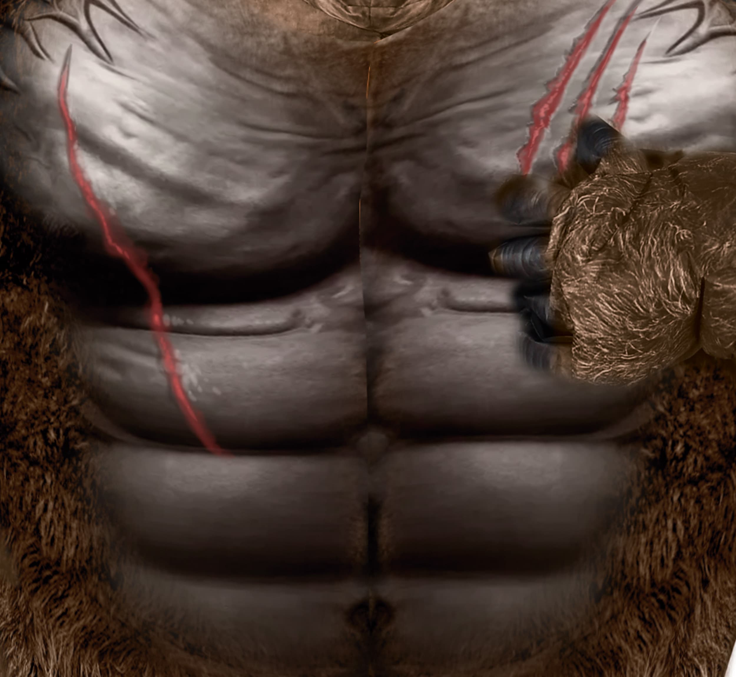 Big Kong – kostume til voksne