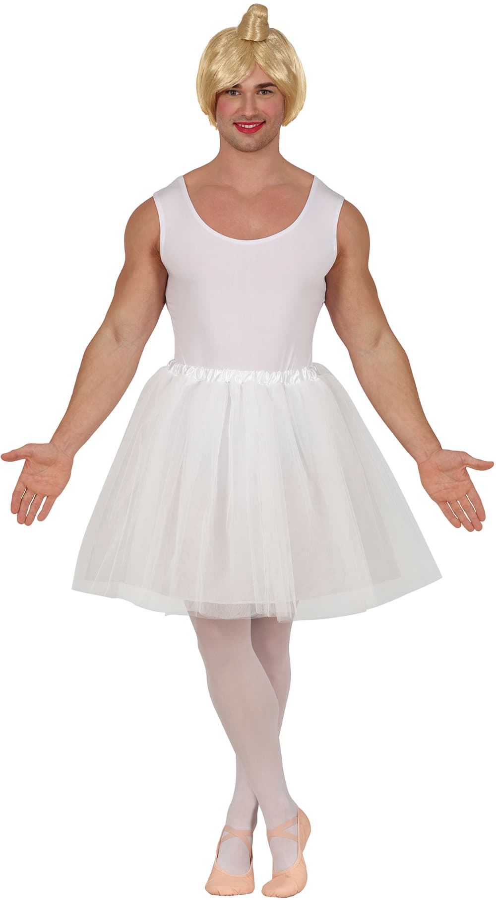 Hvid balletdanser – kostume til herrer