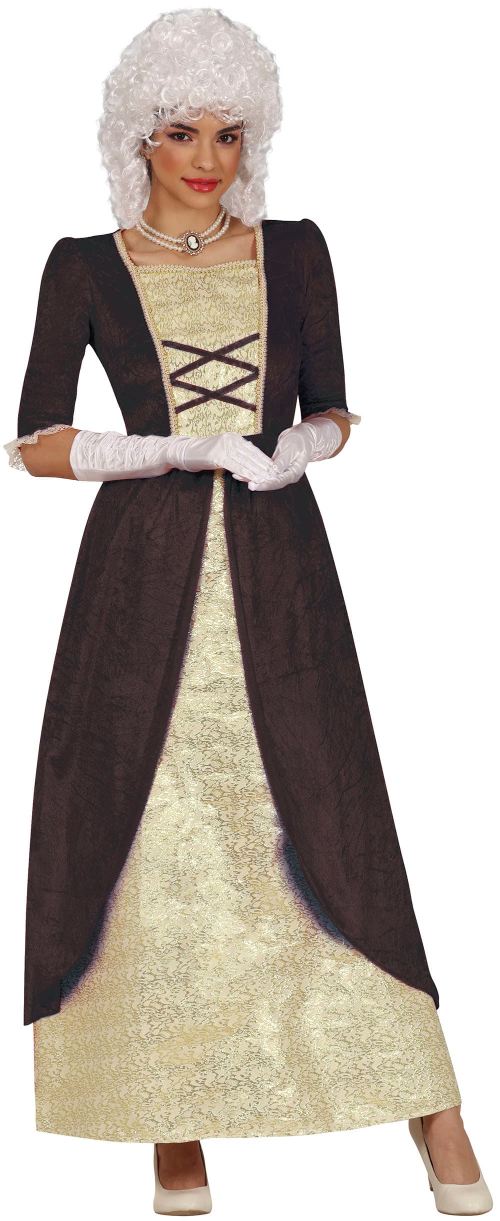 Madame i brunt – kostume til damer