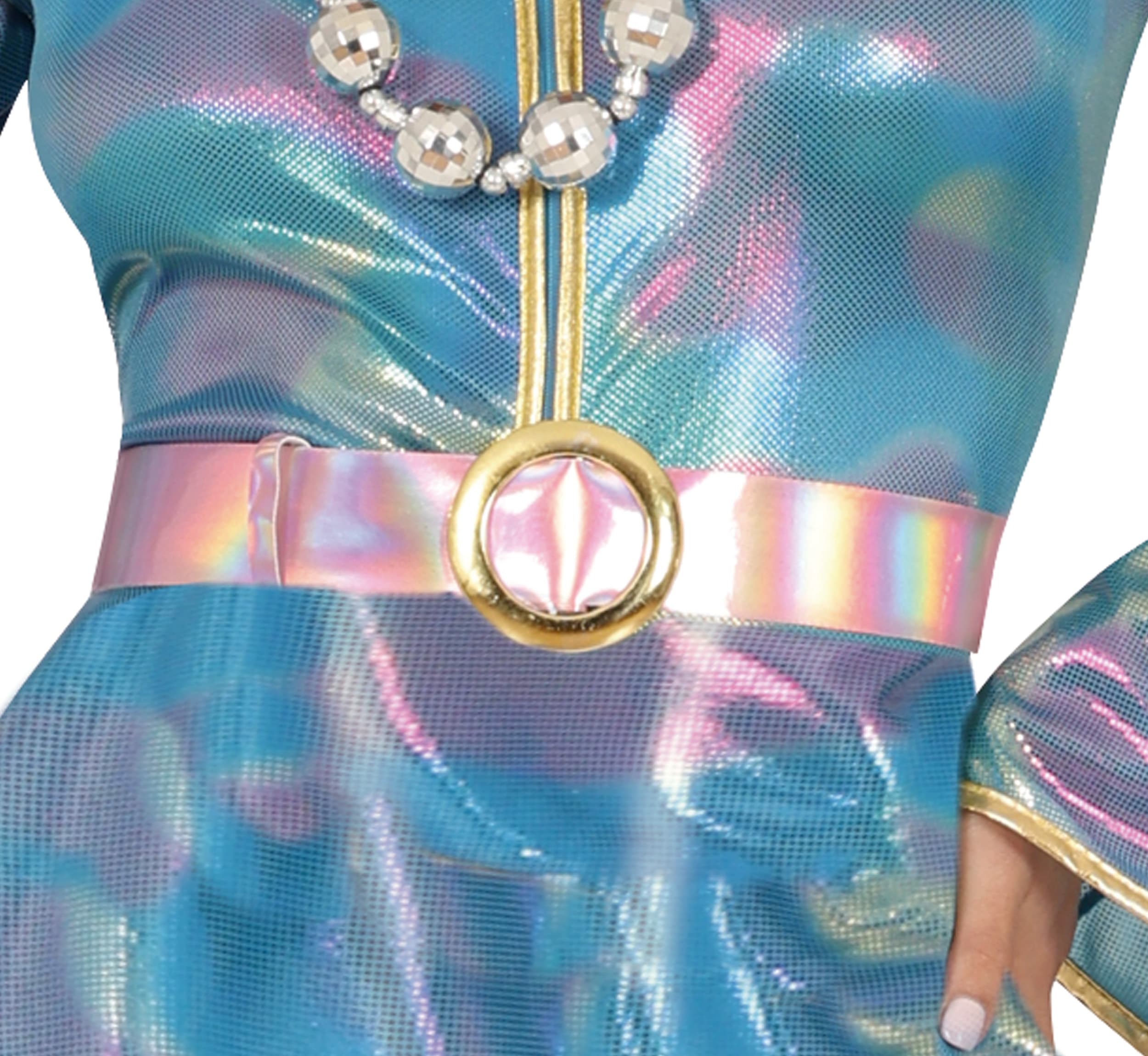 Disco – kostume til damer, flerfarvet, model 86273
