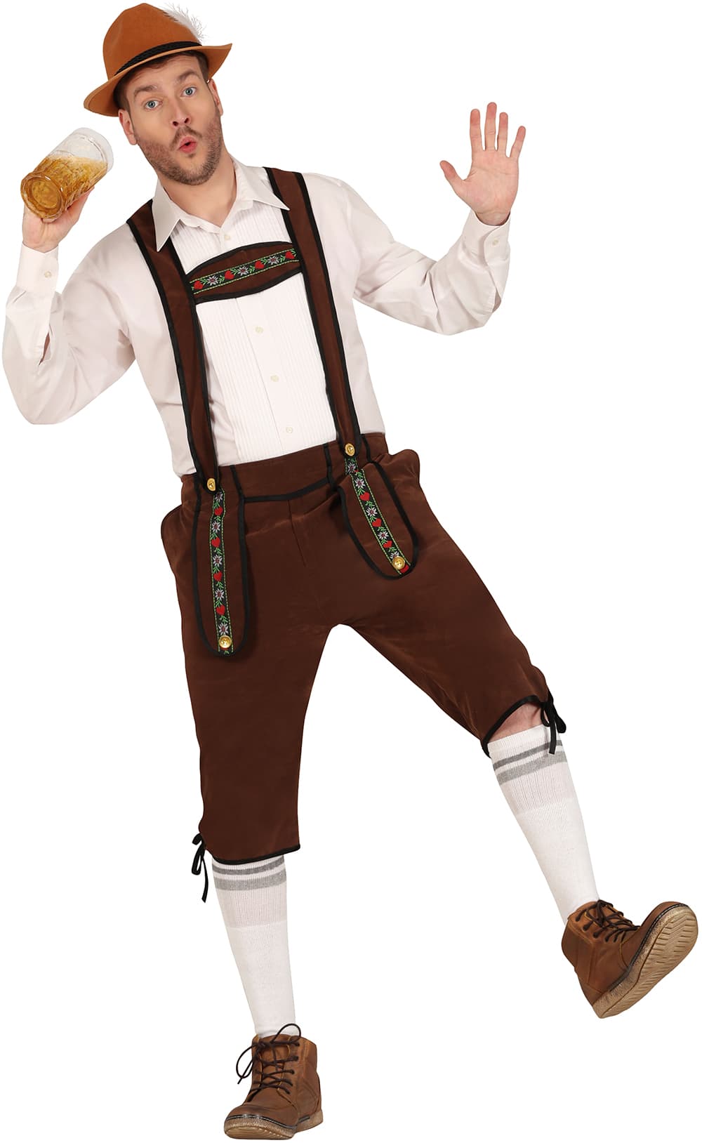 Oktoberfest-bukser – kostume til herrer