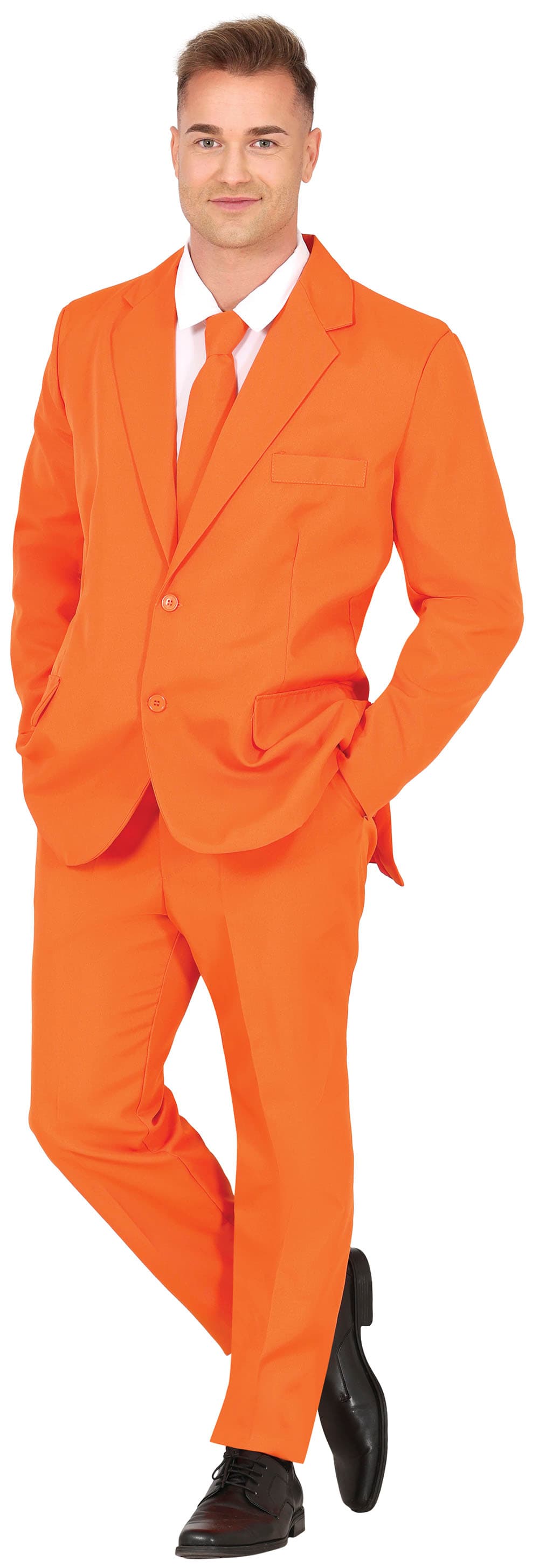 Orange jakkesæt – kostume til herrer