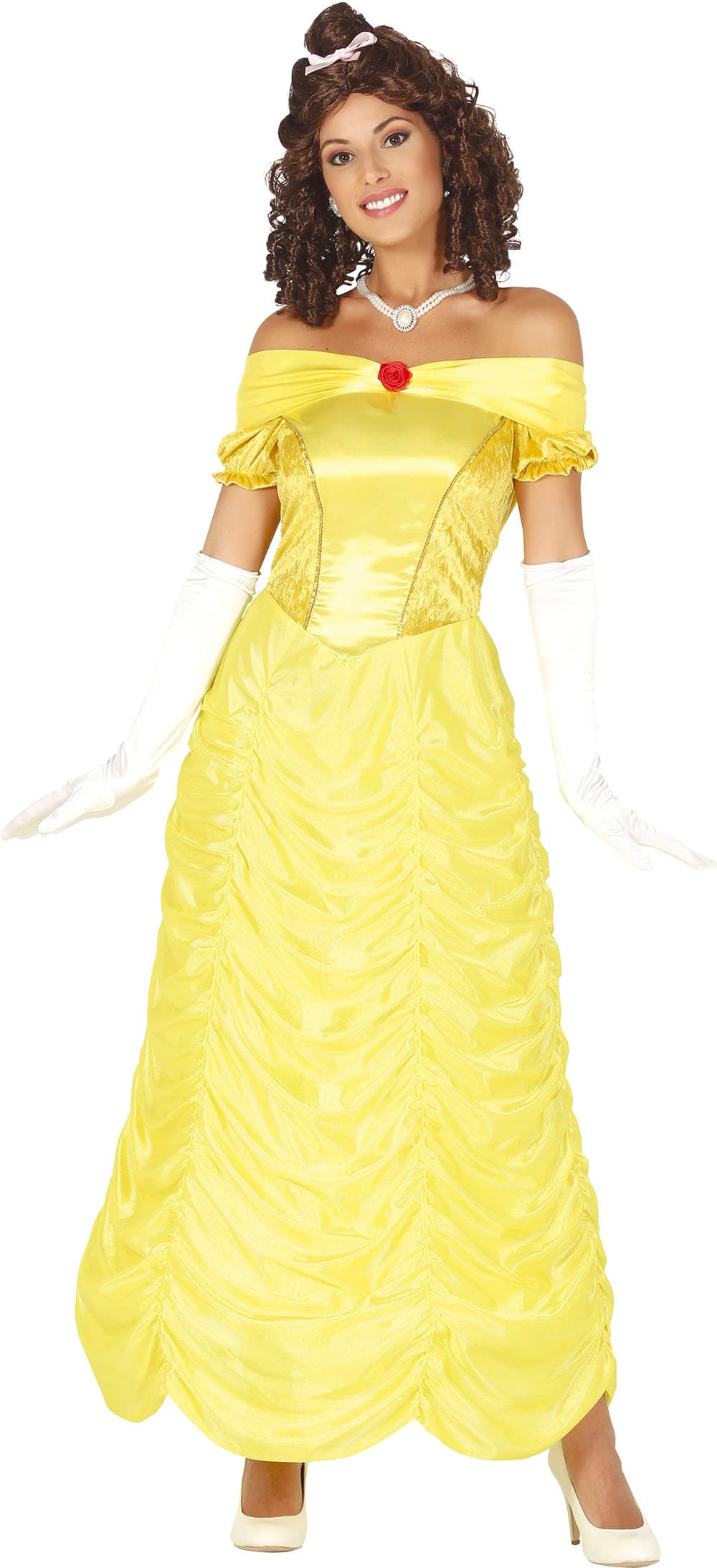Prinsesse – kostume til damer, gul