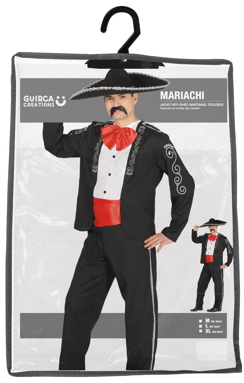 Mariachi – kostume til herrer