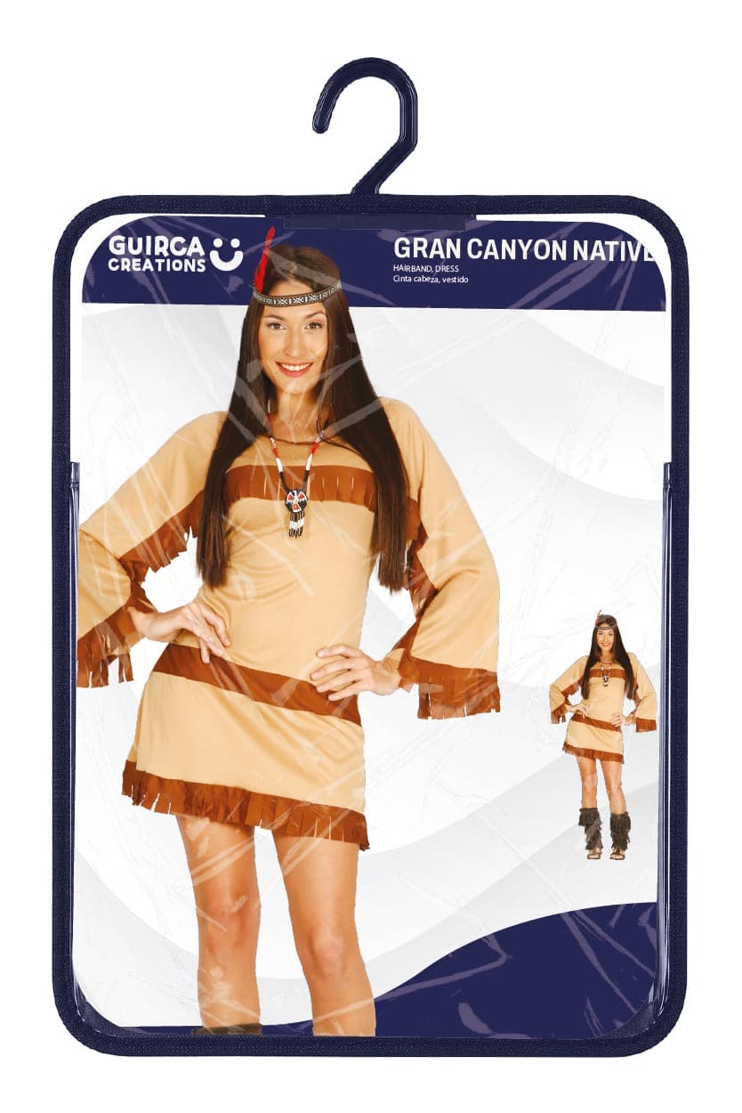 Grand Canyon-indianer – kostume til damer
