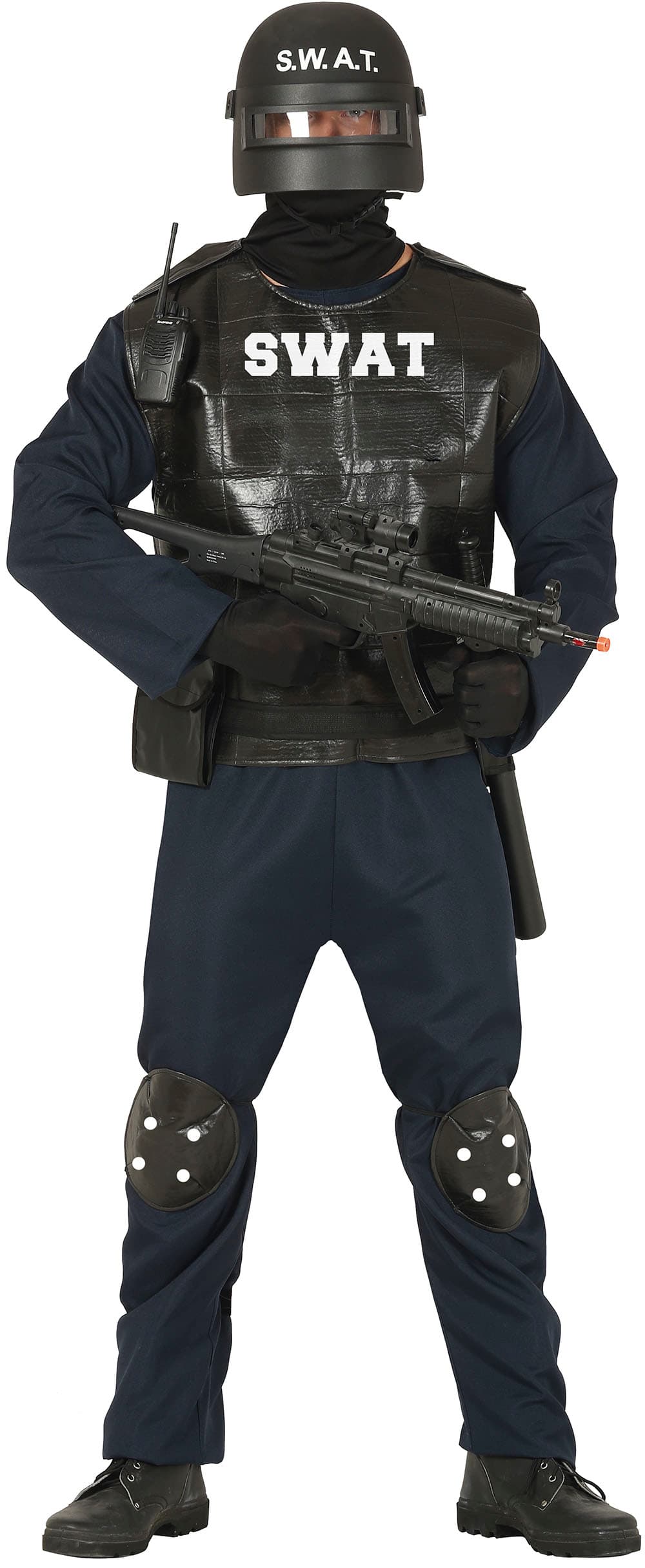 SWAT – kostume til børn og voksne, model 77354