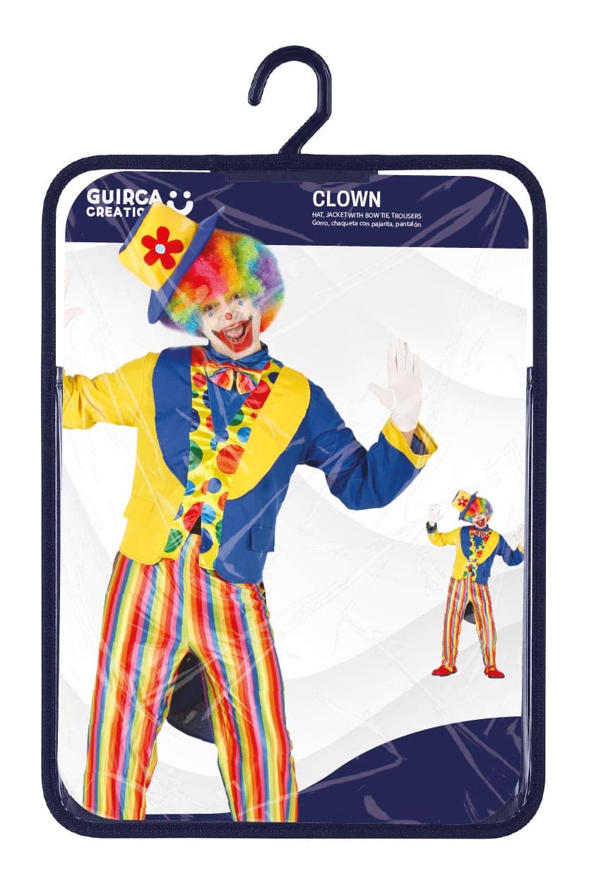 Klovn – kostume til herrer, model 86684