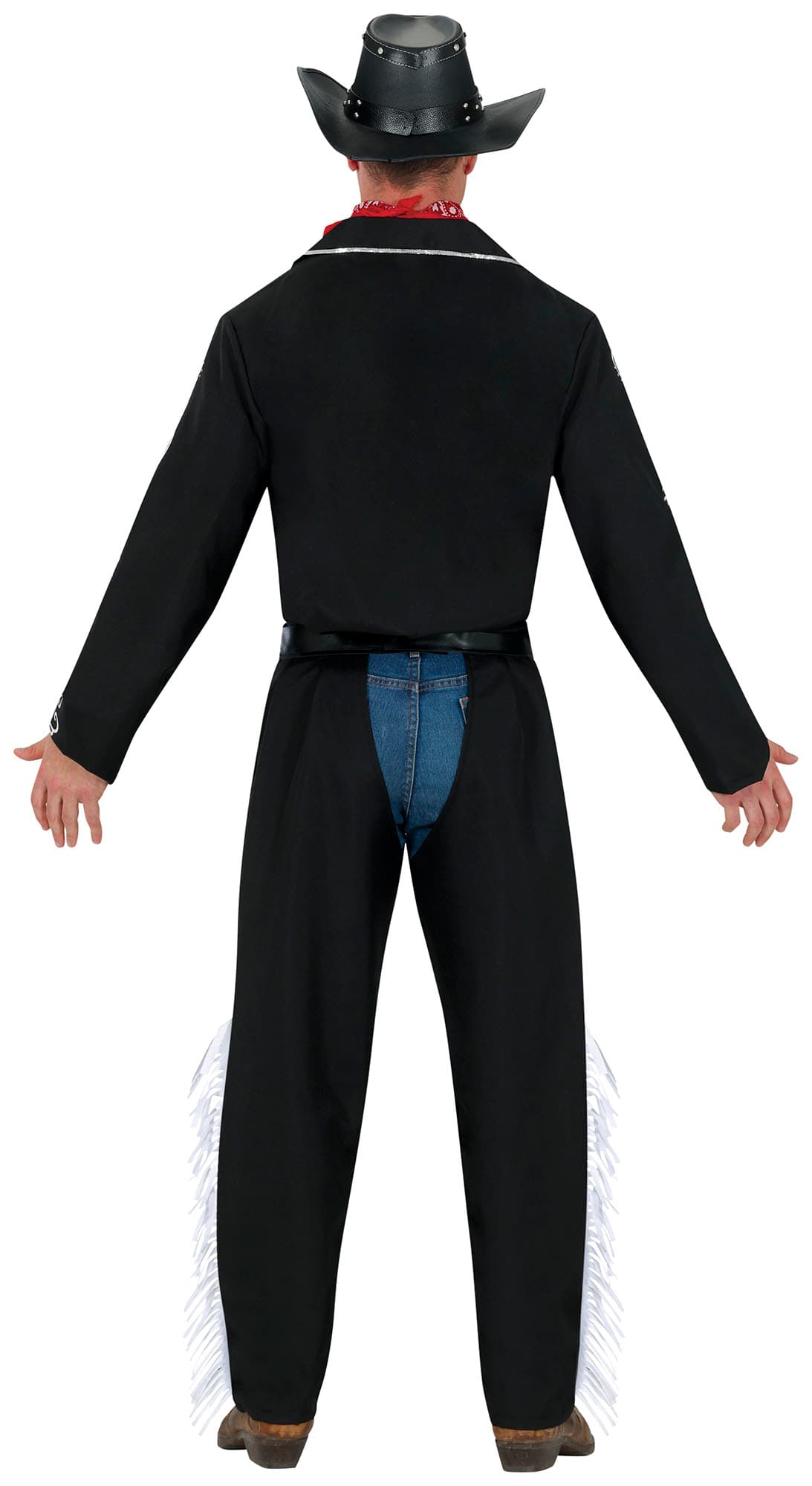 Cowboy i sort – kostume til herrer