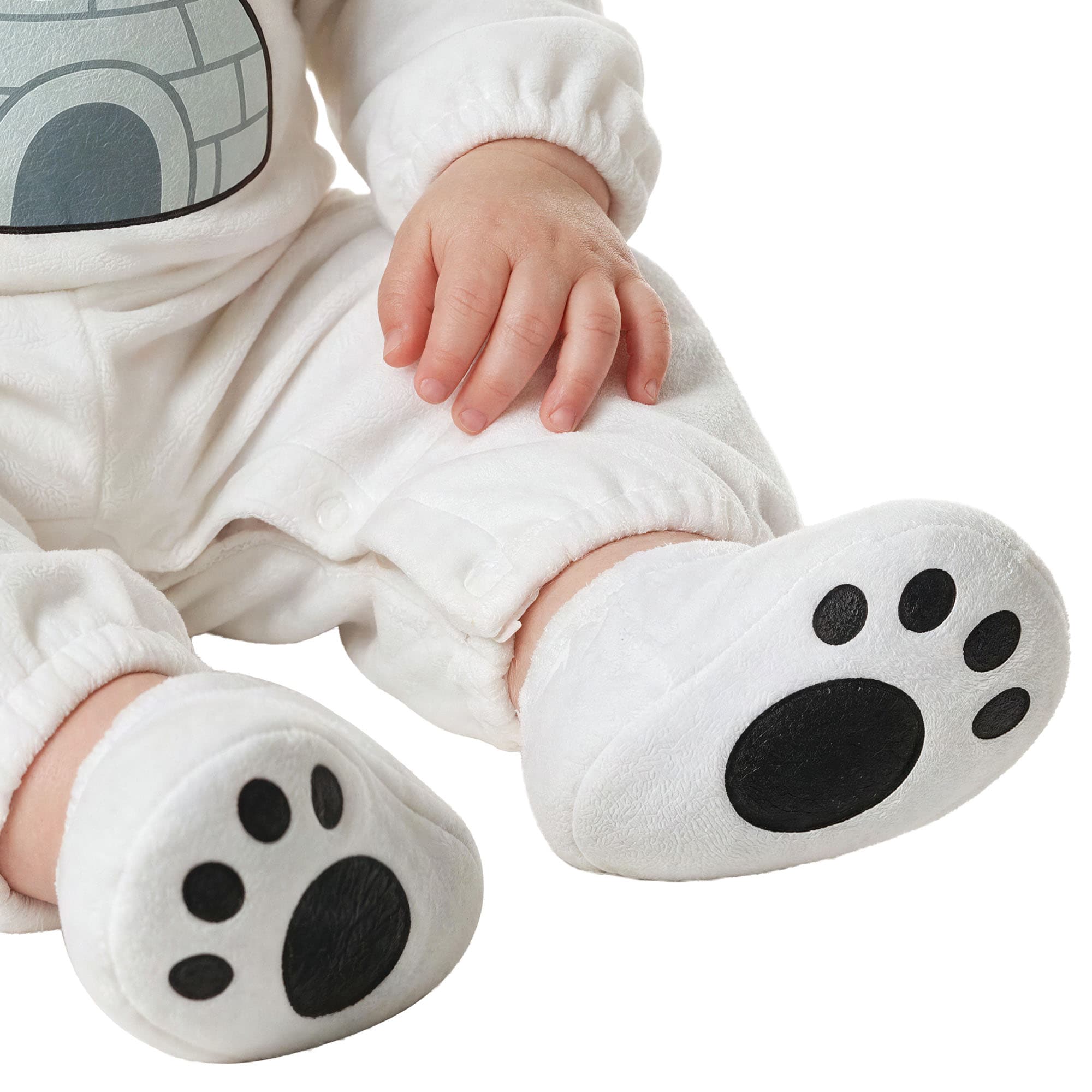 Lille isbjørn – kostume til baby