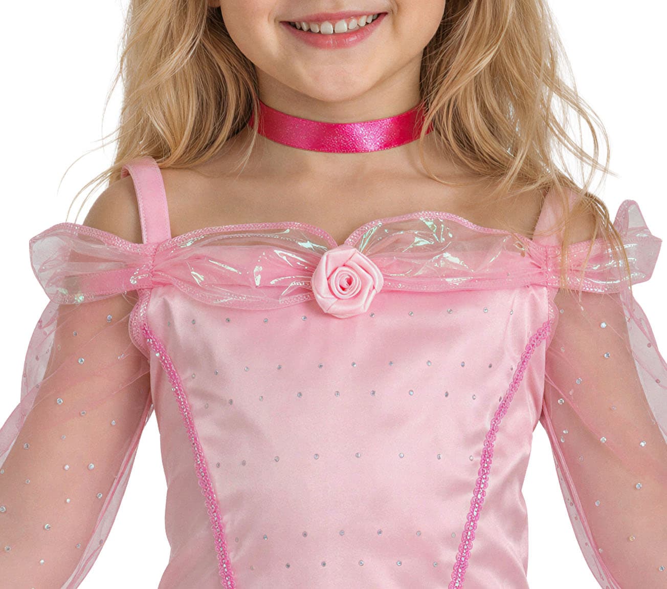 Lyserød prinsesse – kostume til piger, model 87535