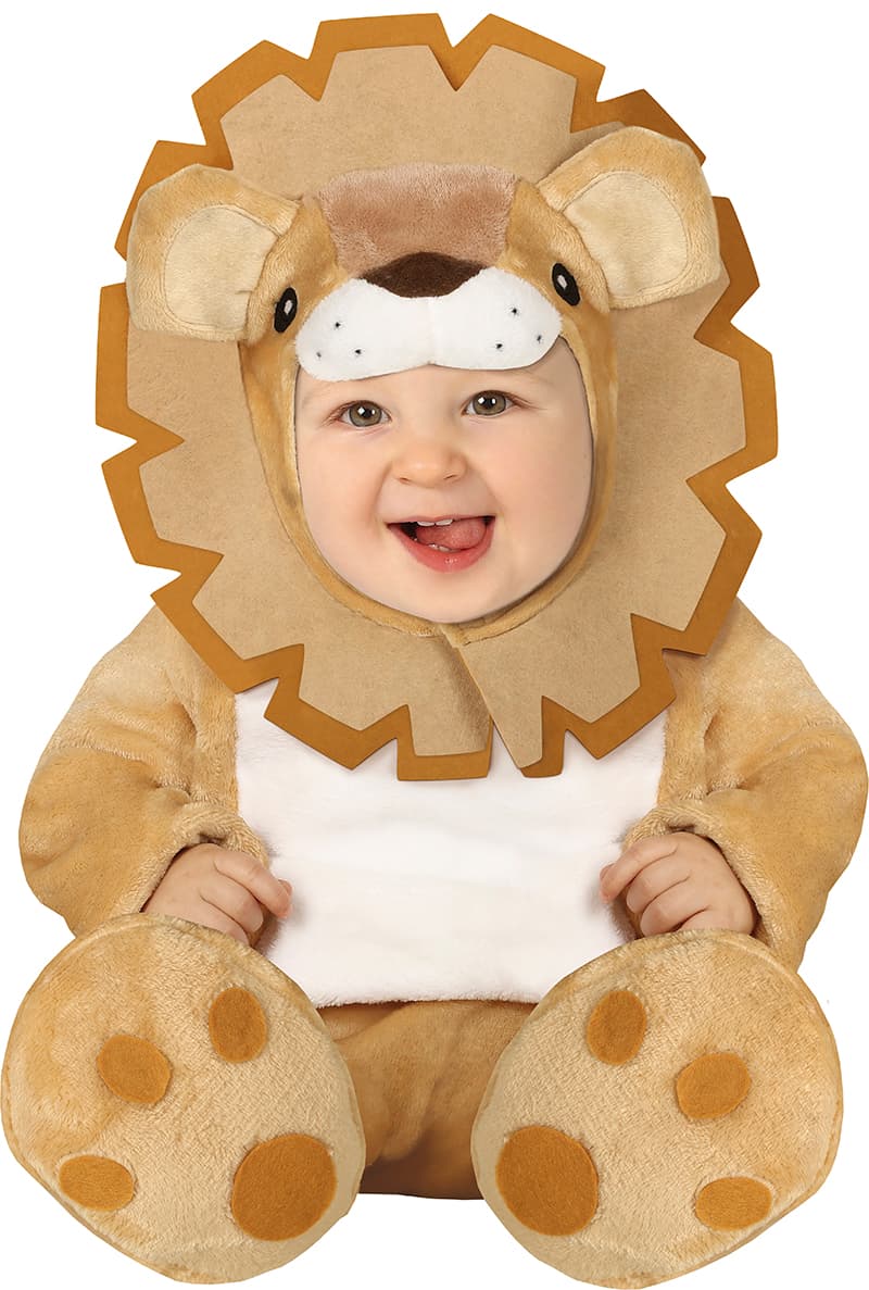 Løve – kostume til baby, brun