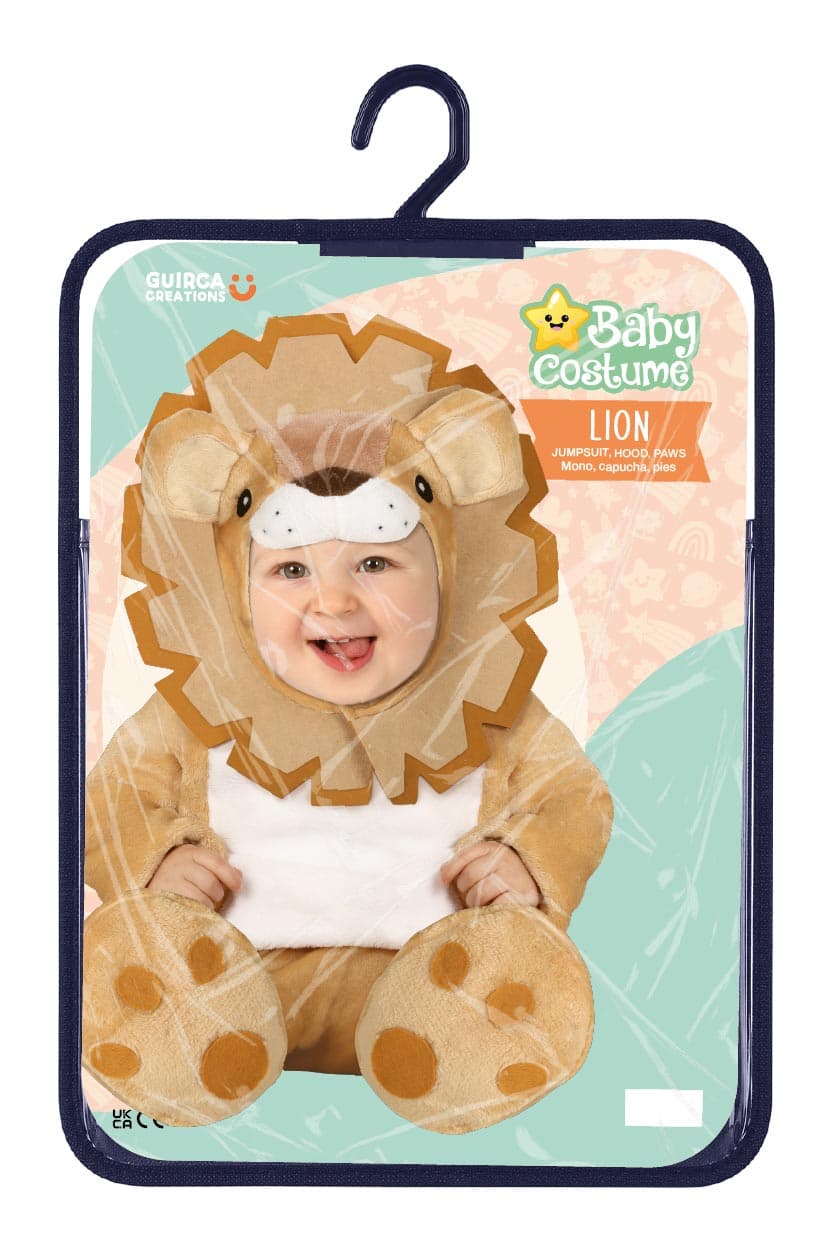 Løve – kostume til baby, brun