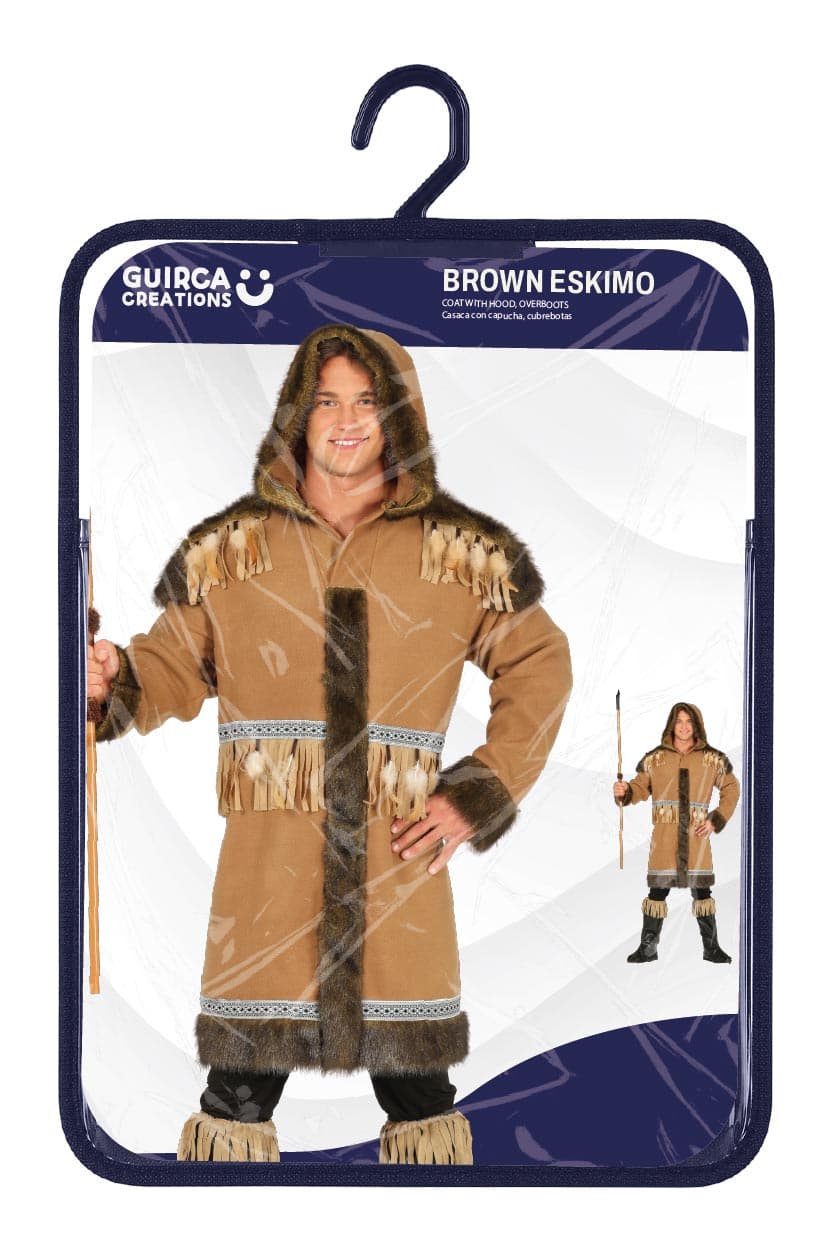 Inuit – kostume til herrer, brun